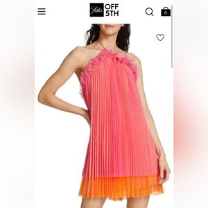 Amur Tate halter mini Tulle dress sz 6 NWT